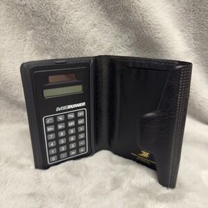 Day Runner Pocket Planner With Calculator Black Business Travel
